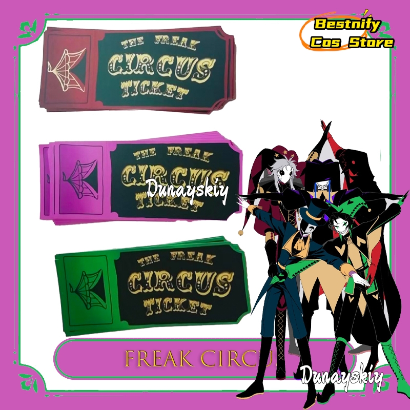 Tarjeta de boleto de circo BFr - Anime Merchandise In Japanese reseña y precio
