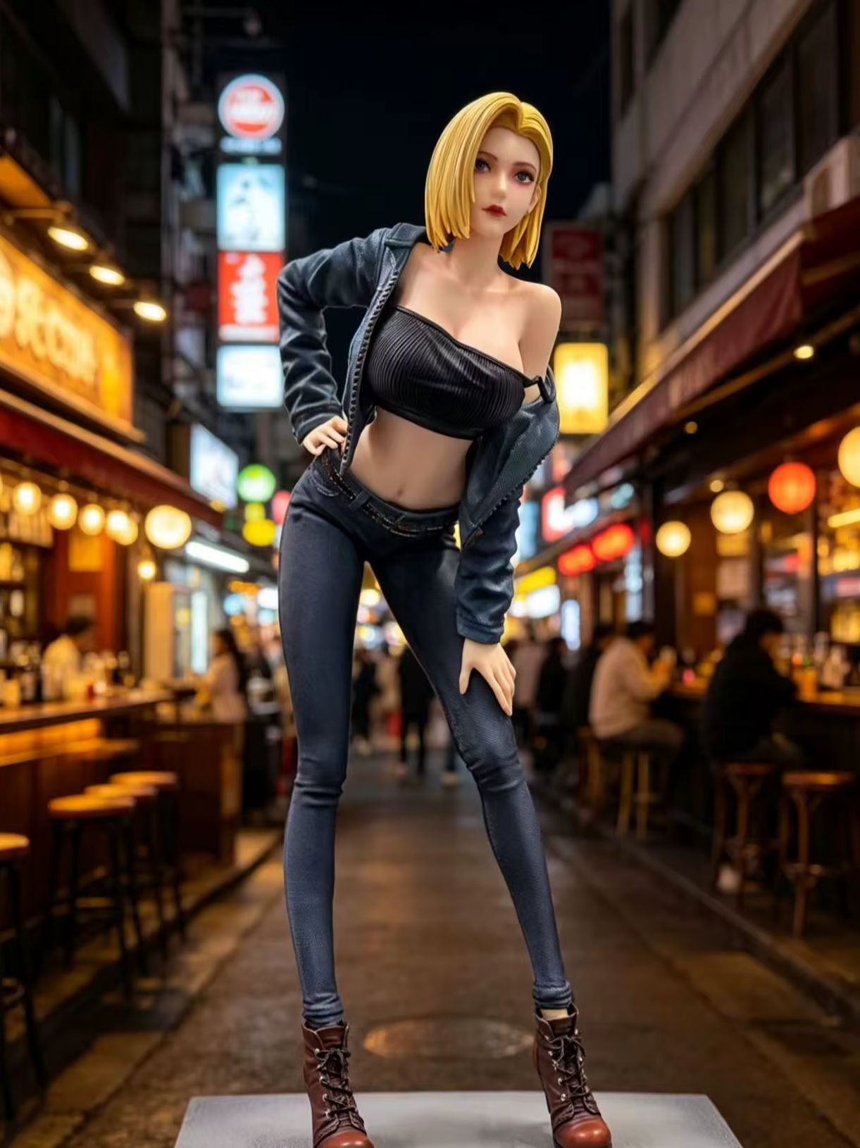 Figura de acción de Android 18 - Popular Anime Merchandise reseña y precio
